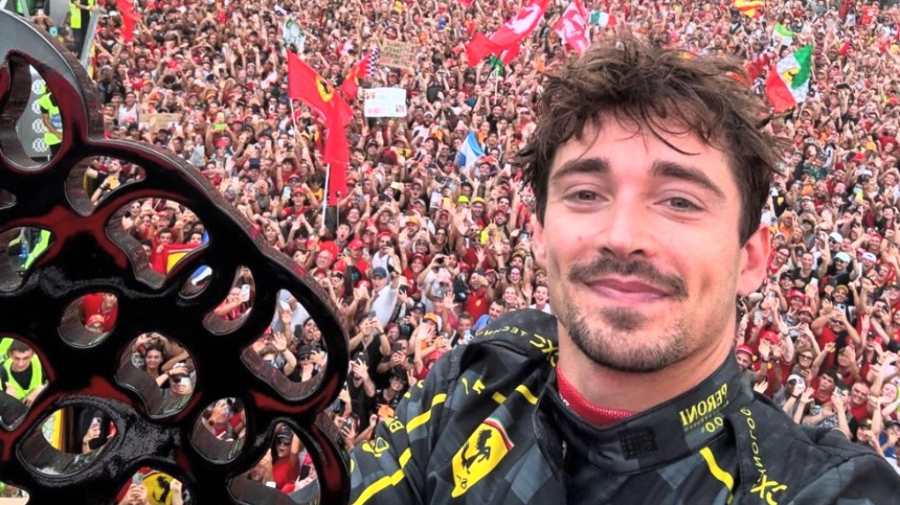 F1, la Ferrari di Charles Leclerc vince il Gran Premio d'Italia