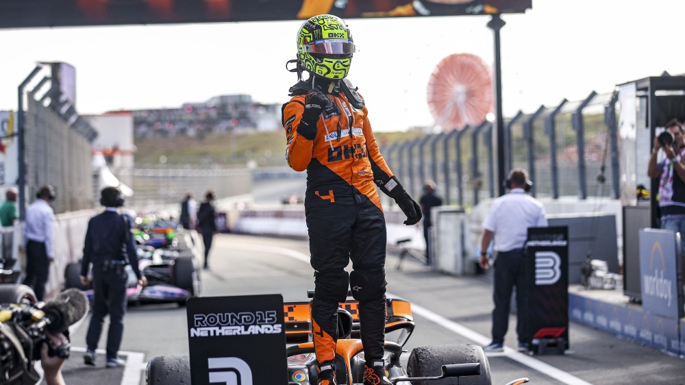 F1, Lando Norris vince il Gp d'Olanda