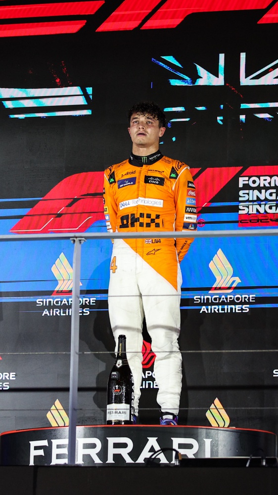 F1, Lando Norris vince il Gp di Singapore