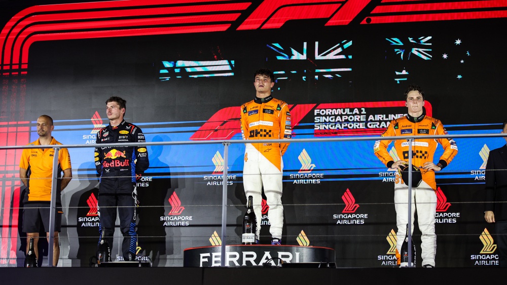 F1, Lando Norris vince il Gp di Singapore