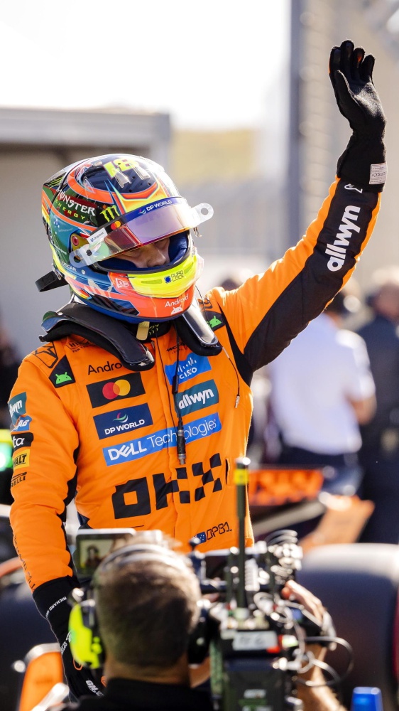 F1, Ocar Piastri conquista la pole postion del gran premio d'Olanda