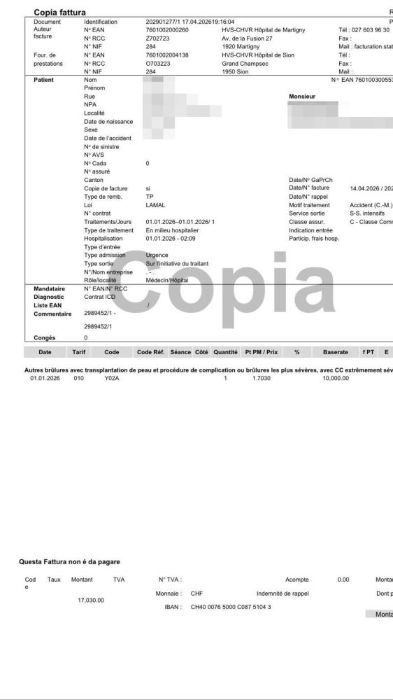 Fatture per errore alle famiglie delle vittime di Crans-Montana, caso chiarito tra Italia e Svizzera