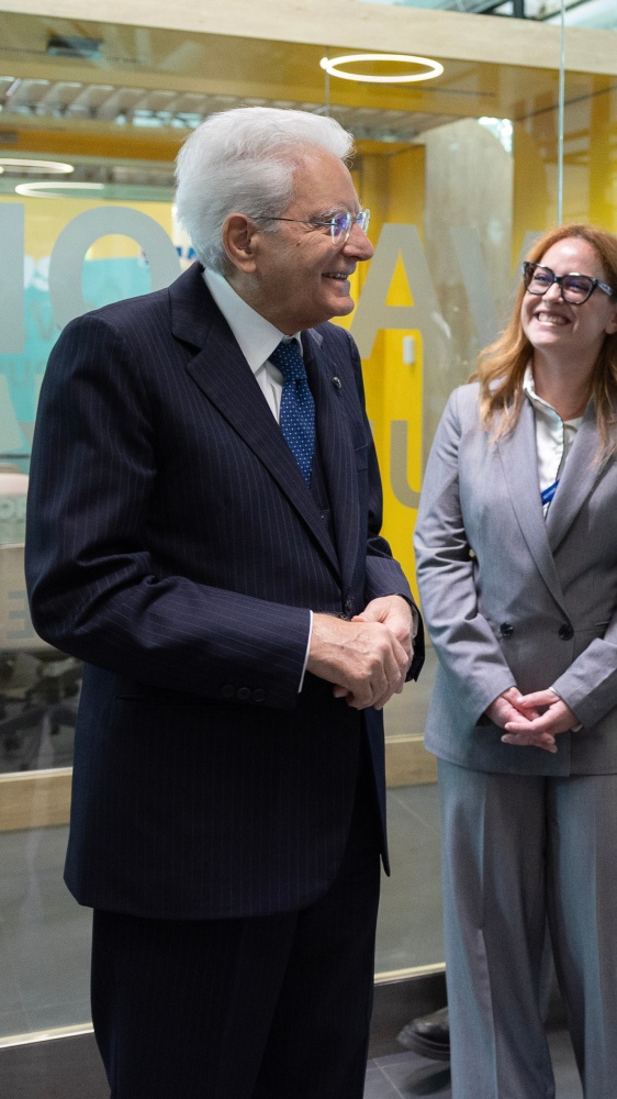 Fiumicino. Il presidente Mattarella alla cerimonia per i 65 anni dell’aeroporto ‘Leonardo da Vinci’