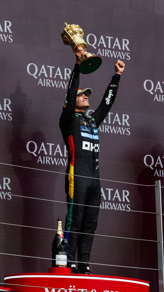 Formula 1: Doppietta McLaren a Silverstone, storico terzo posto per Hulkenberg. Quarto Hamilton, male Leclerc