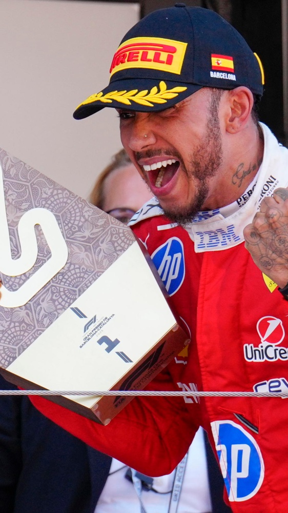 Formula 1: Finalmente Hamilton! Prima gara vinta con la Ferrari per il britannico