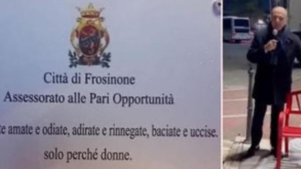 Frosinone: il nome sbagliato della poetessa Alda Merini su una targa. Ecco la replica del sindaco (che parla di marketing)