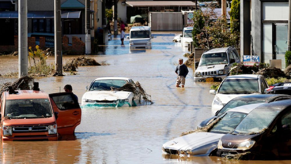 Giappone, decine di morti dopo il passaggio del tifone Hagibis