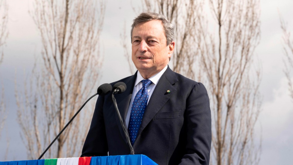 Il discorso di Mario Draghi a Bergamo nella giornata in memoria delle vittime dell'epidemia da Coronavirus