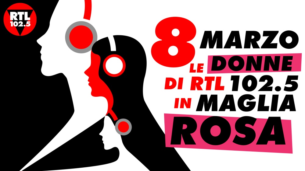 Giornata Internazionale della Donna: le donne di RTL 102.5 in Maglia Rosa