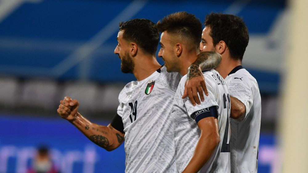 Goleada azzurra, l’Italia batte 6-0 la Moldova in amichevole, primi gol in Nazionale per Caputo e Berardi