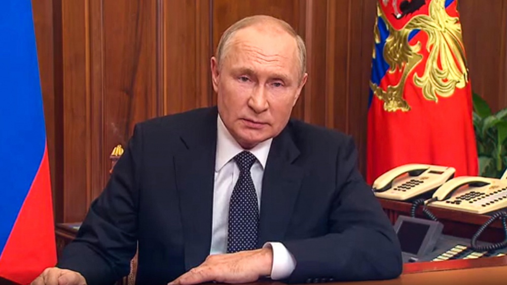 Il contropiede di Putin: annuncia una parziale mobilitazione militare e lancia nuove accuse all'Occidente