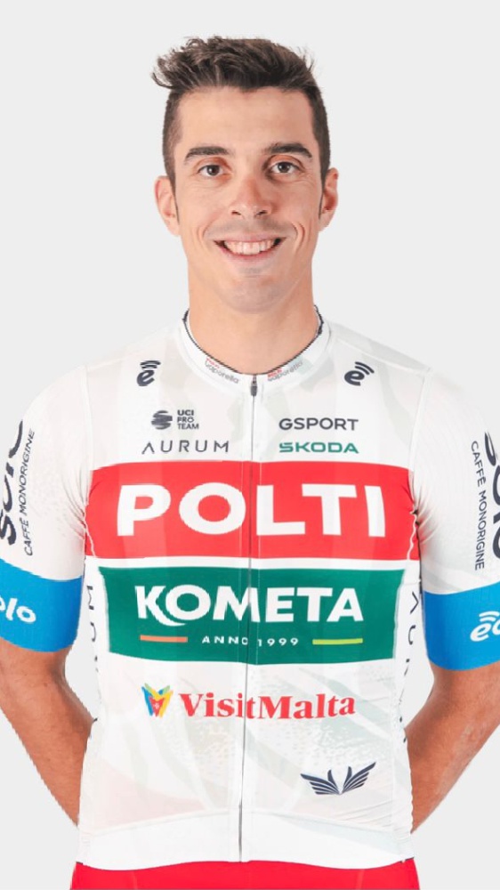 Il Giro d’Italia visto da un protagonista: l’esperienza di Mirco Maestri del Team Polti-Kometa