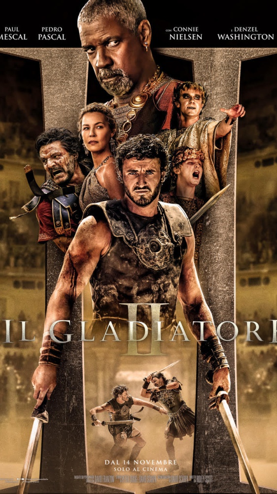 Il Gladiatore 2, esce oggi in Italia il nuovo film di Ridley Scott