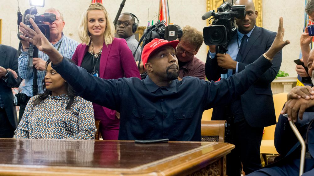 Il rapper Kanye West si candida a presidente degli Stati Uniti