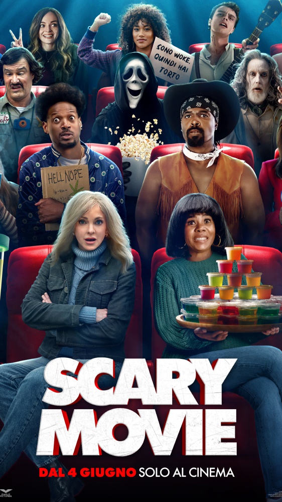 Incassi cinema 4-7 giugno 2026: Scary Movie 6 conquista la vetta, mentre gli horror dominano ancora