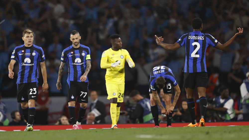 Inter sconfitta, il Manchester City ha vinto la Champions, 1-0 in finale con grandi rimpianti dei nerazzurri