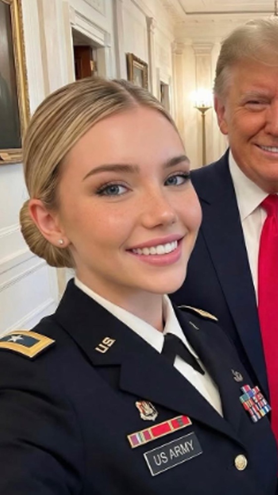 Jessica Foster, la soldatessa influencer pro-Trump non esiste: è stata creata con l’IA
