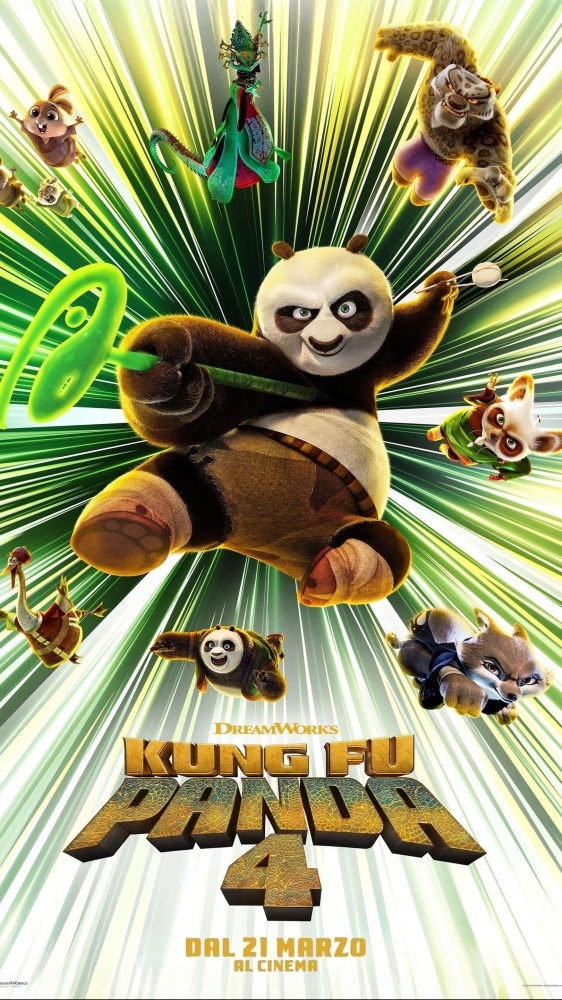 Kung Fu Panda 4 conquista il box office. In Italia è il miglior esordio del 2024. Continua la marcia di Dune 2