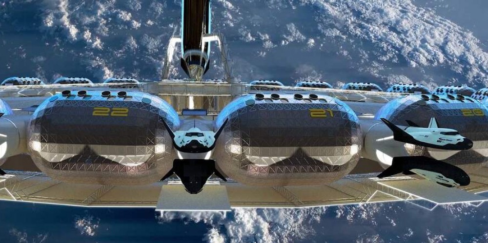 L'apertura del primo hotel spaziale è prevista per il 2027, voi  prenotereste una stanza? - RTL 102.5