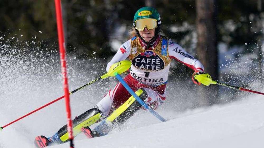 L'austriaca Liensberger nuova regina dello slalom, ai mondiali di sci a Cortina azzurre lontane dal podio