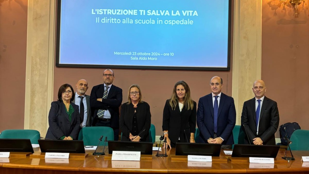 L'istruzione ti salva la vita, il diritto alla scuola in ospedale, il convegno si è  svolto al ministero