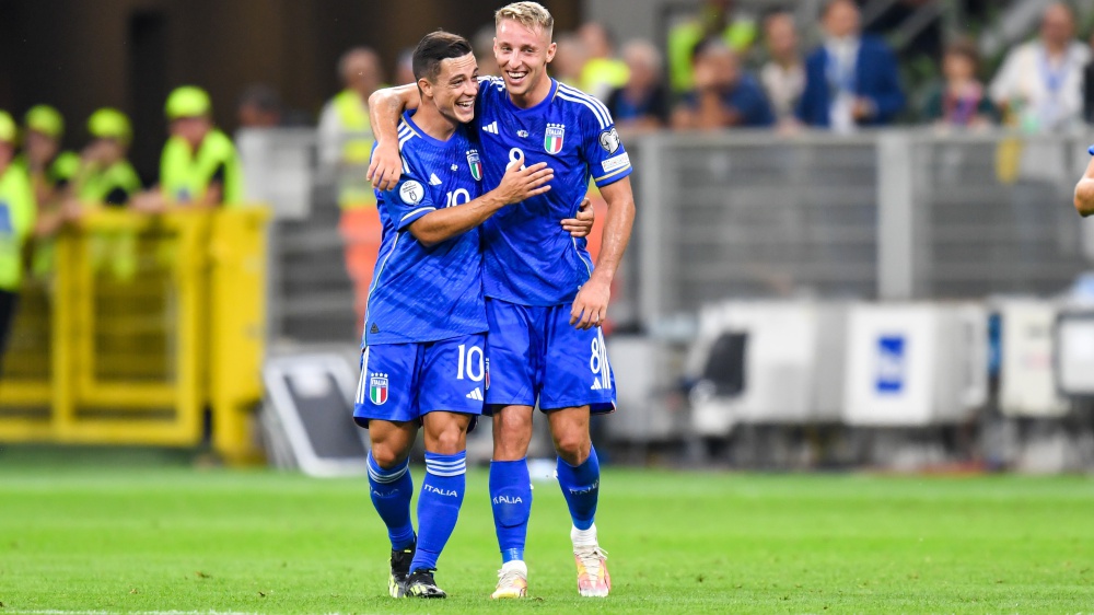 L'Italia batte l'Ucraina con una doppietta di Frattesi, Spalletti tira un sospiro di sollievo