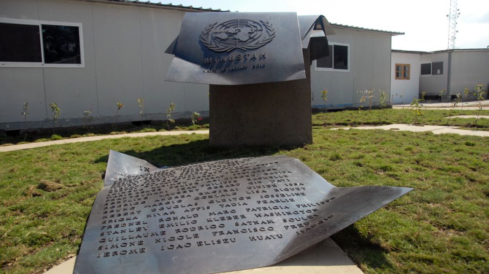 L'Onu ricorda la tragedia di Haiti con un monumento di un artista italiano