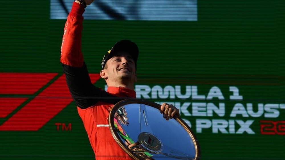La Ferrari vince ancora, Leclerc domina il Gran premio di Melbourne in Australia