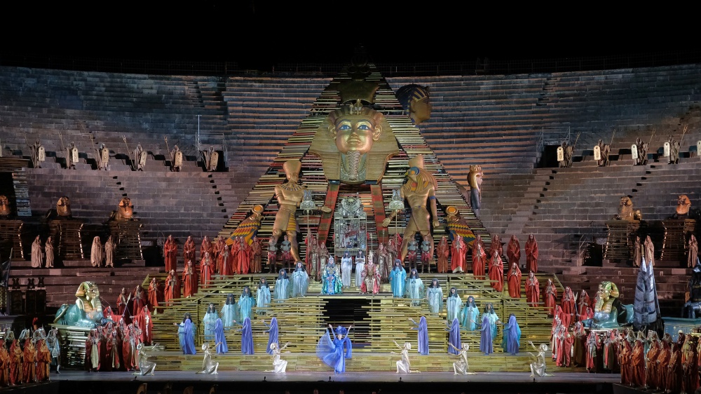 L’Aida di Giuseppe Verdi, assoluta “regina” all’Arena di Verona