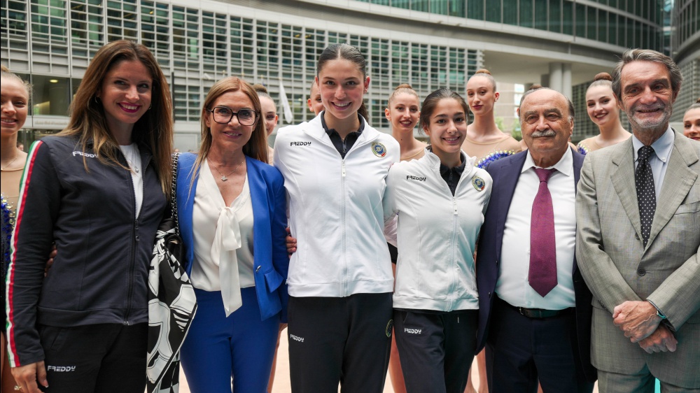 L’allenatrice Claudia Mancinelli  e la ginnasta Sofia Raffaeli, esempi di queste Olimpiadi