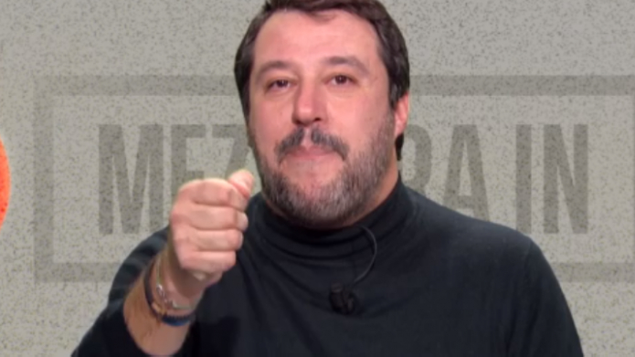 Lapsus di Annunziata a Salvini, maglioncino diventa "coglioncino"
