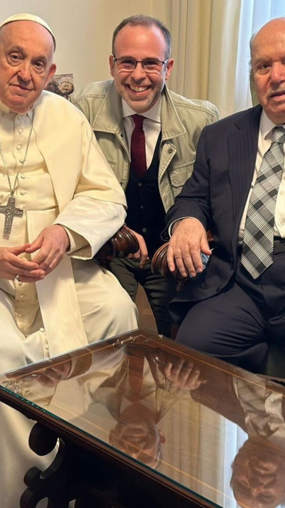 Lino Banfi da Papa Francesco, l'incontro tanto atteso in Vaticano
