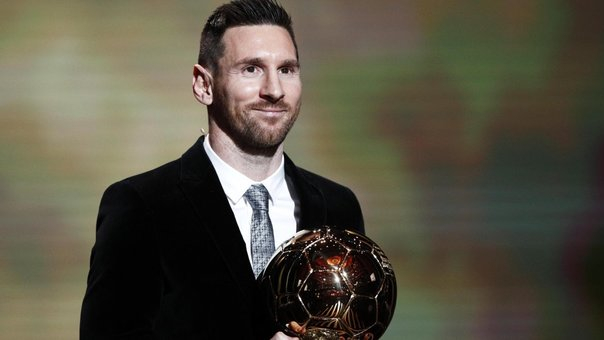 Lionel Messi vince il Pallone d'Oro 2019