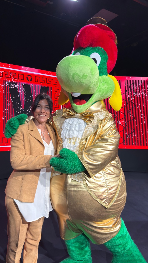 Luisa Forestali presenta a RTL 102.5 il Gardaland 50th Anniversary Party