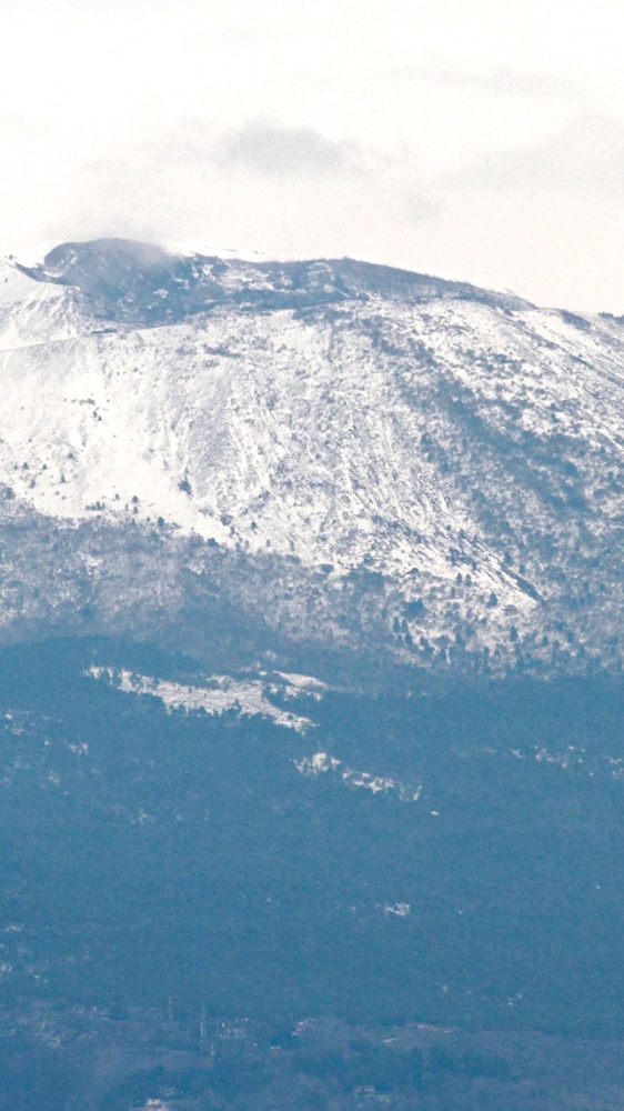 Maltempo al Sud, oltre 70 cm di neve in Campania e venti forti