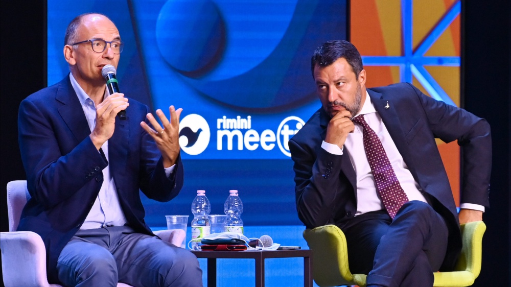 Matteo Salvini ed Enrico Letta; arrivano le reazioni dei due grandi sconfitti della tornata elettorale