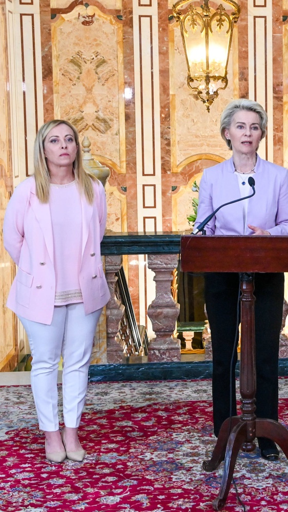 Meloni torna a Tunisi con Von Der Leyen e Rutte, obiettivo migranti ed energia