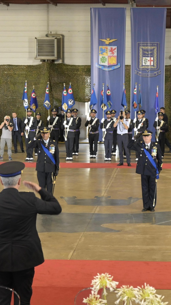 Milano, Avvicendamento al vertice del Comando Squadra Aerea e 1ª Regione Aerea