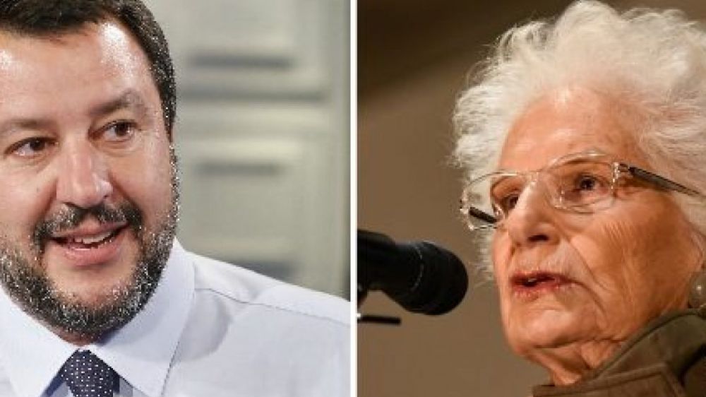 Milano, Liliana Segre ha incontrato Matteo Salvini