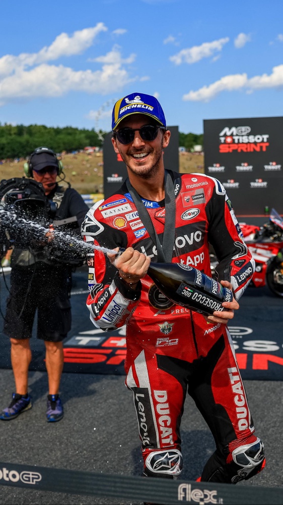 Motogp, Bagnaia domina la Sprint di Brno