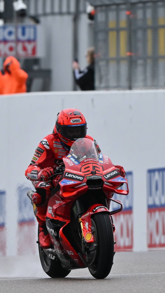 MotoGP, Marc Marquez vince il Gran Premio di Germania, terzo posto per Bagnaia