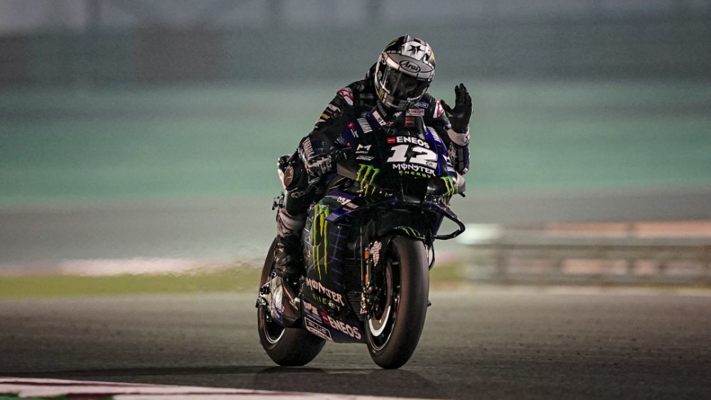 MotoGP Qatar, Vinales vince il primo GP della stagione, terzo Bagnaia partito dalla pole