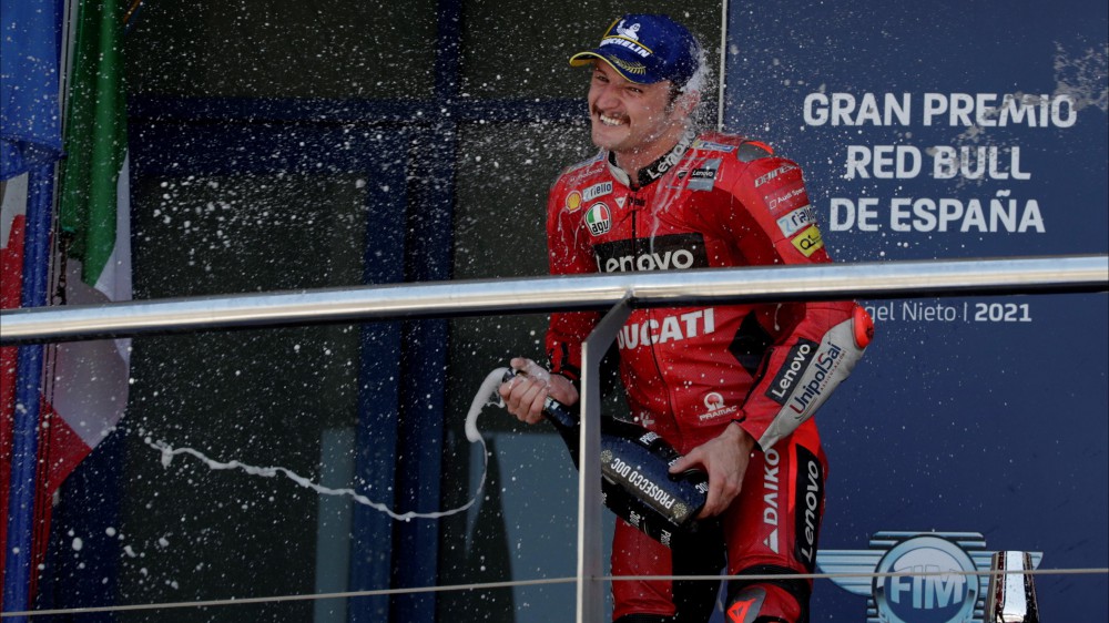 Moto GP, in Spagna doppietta Ducati con Miller e Bagnaia, terzo Morbidelli