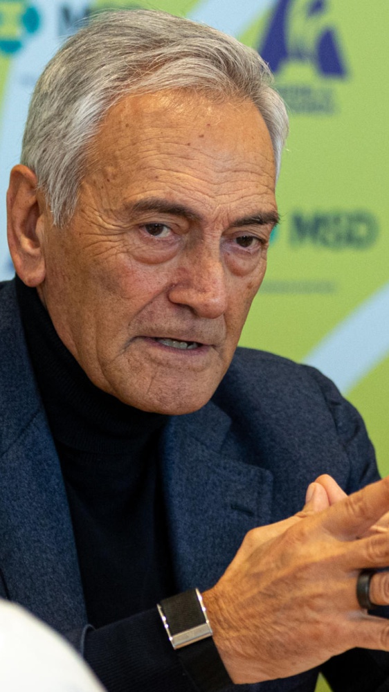 Nazionale: ecco le dimissioni del presidente federale Gravina, subito dopo quelle di Luigi Buffon da capodelegazione