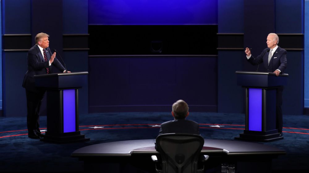 Nella notte il primo duello televisivo tra i due candidati alle presidenziali americane Donald Trump e Joe Biden