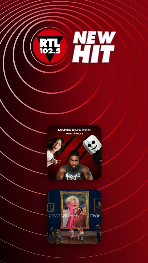 New Hit di RTL 102.5: da questa settimana in onda “Dame un Grr” di Fantomel e Kate Linn con Jason Derulo e "Spies" di Robbie Williams