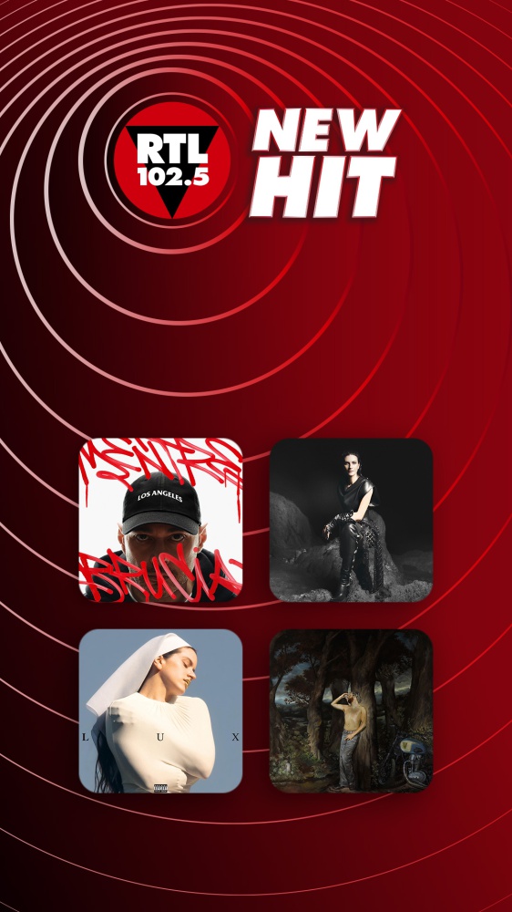 New Hit di RTL 102.5: da questa settimana in onda sulla prima radio d’Italia “Vivo” di Fabri Fibra, “Ritorno ad amare” di Laura Pausini, “La Perla” di ROSALÍA & Yahritza Y Su Esencia e “Sentire (feat. Angelina Mango)” di Venerus