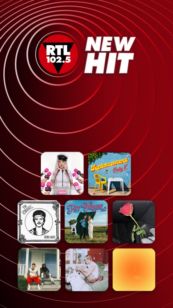 New Hit di RTL 102.5: da questa settimana in rotazione molti nuovi successi italiani e internazionali