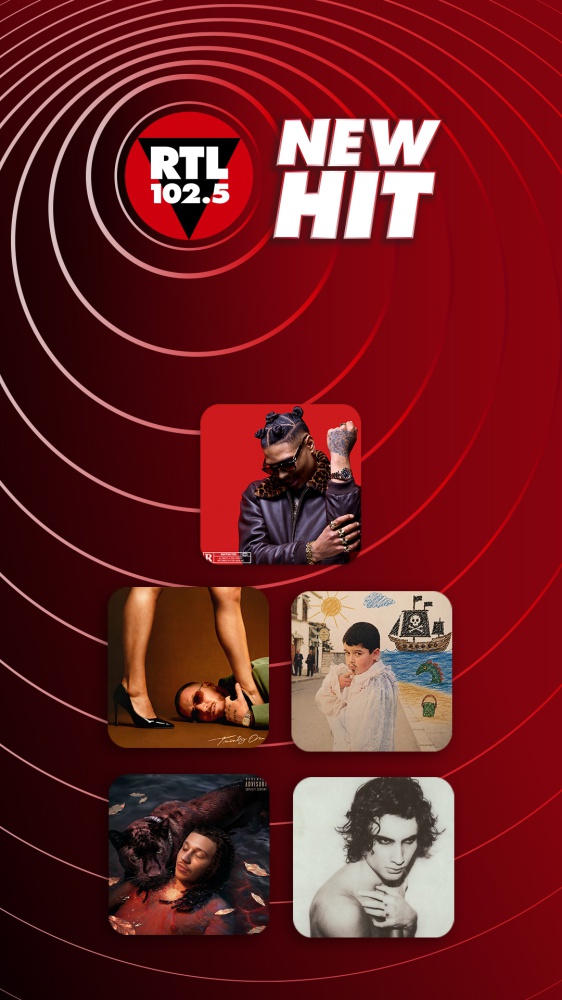 New Hit di RTL 102.5: da questa settimana in rotazione radiofonica “Swag Music” di Artie 5ive, “Movin’ To The Sun” di HUGEL, Imael Angel e Ultra Naté, “Cucù Marì” di Napoleone, “PARLAR D’AMORE” di Sayf e “My Body Isn't Ready” di Sombr