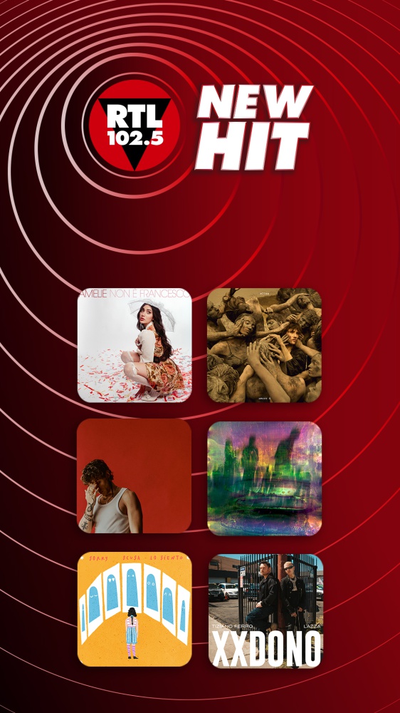 New Hit di RTL 102.5: ecco tutti i nuovi successi in rotazione da questa settimana sulla prima radio d’Italia
